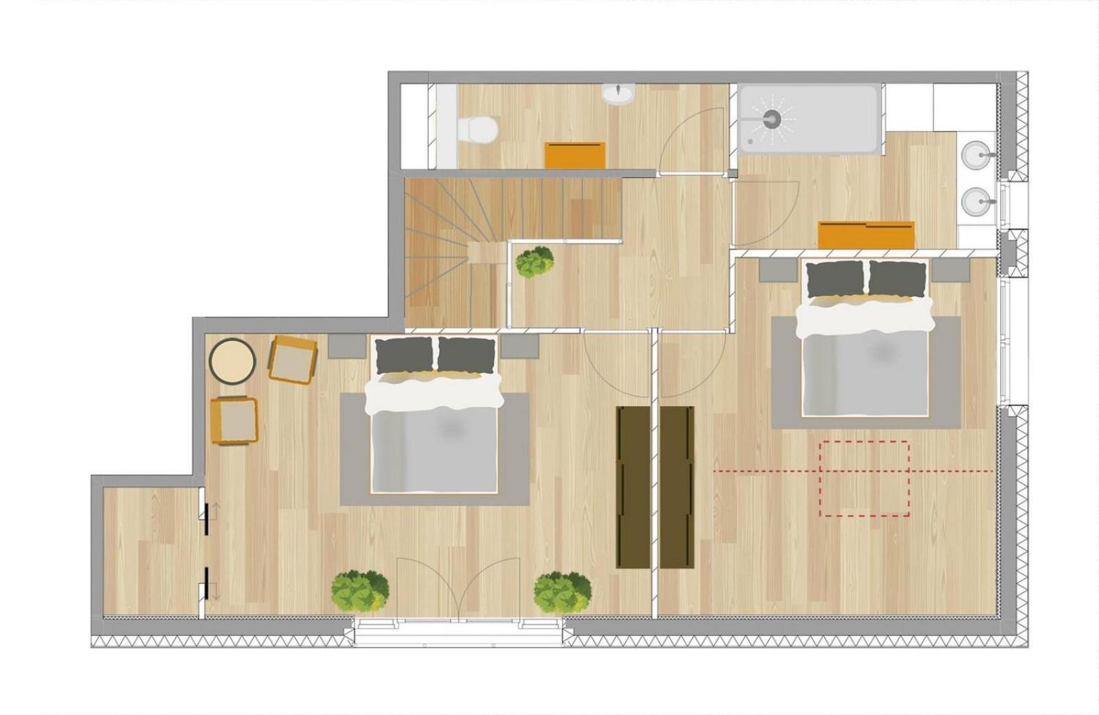 Residence Meri-Bellecombe Brides-les-Bains Dış mekan fotoğraf